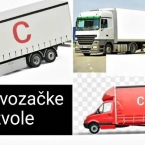 Kupite vozačku dozvolu kategorije C u Crnoj Gori